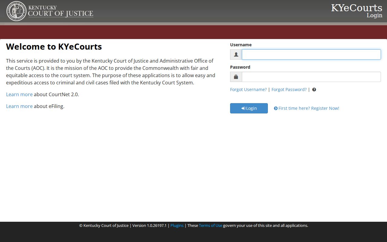 Henry County criminal court case access through KYeCourts and CourtNet