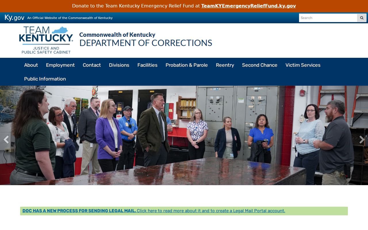 Henry County criminal history Kentucky corrections source